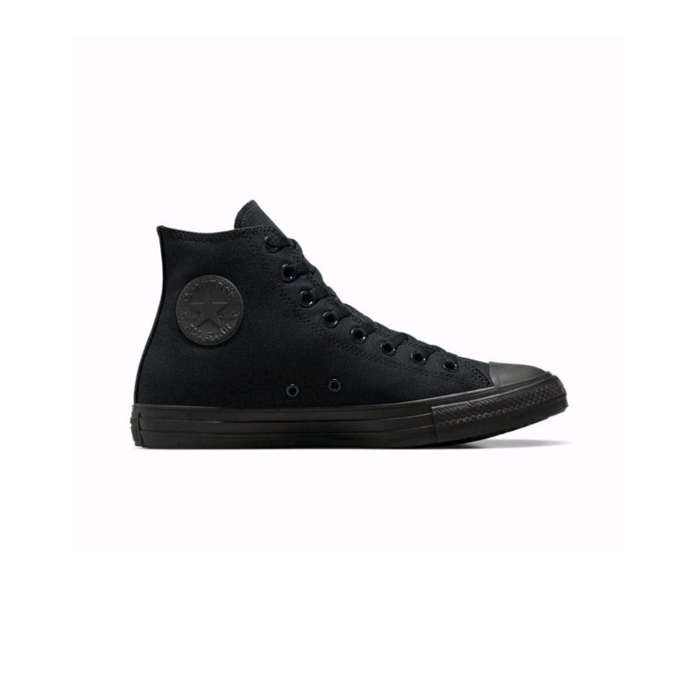 Converse Chuck Taylor All Star High All Black NEW in Box Men 8 Women 10 #1563